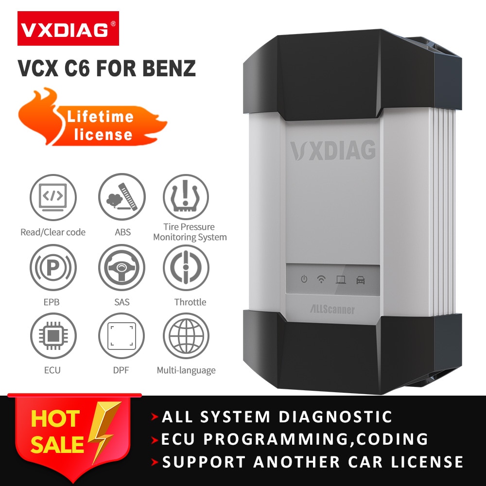 VXDIAG DoIP VD410 ޸  C6 ڵ OBD2 ĳ J2534 α׷ ECU ڵ      Ʈ